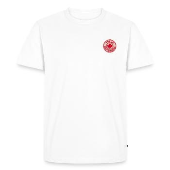 Whitehorse Yukon Canada - T-shirt Premium bio Homme - blanc - Devant - Nico (187cm)