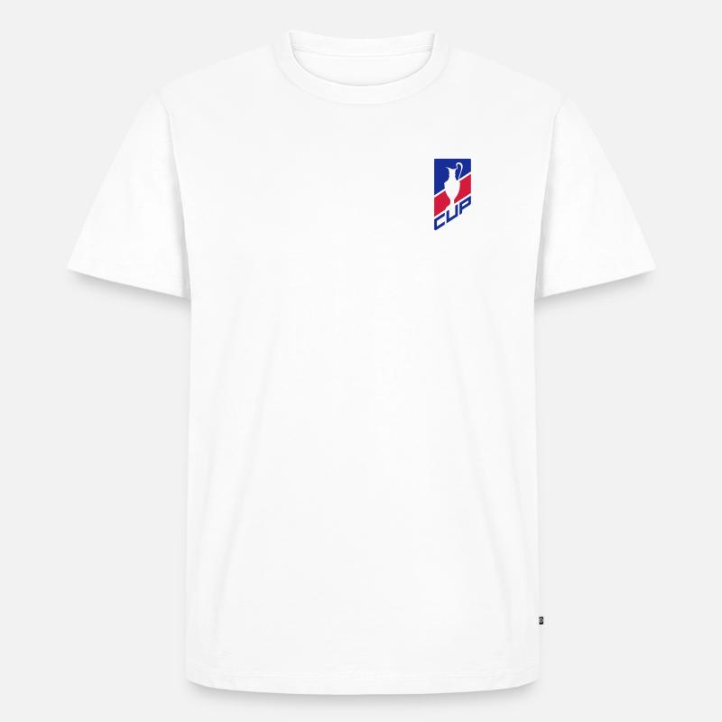 Tasse - Männer Premium Bio T-Shirt - Weiß