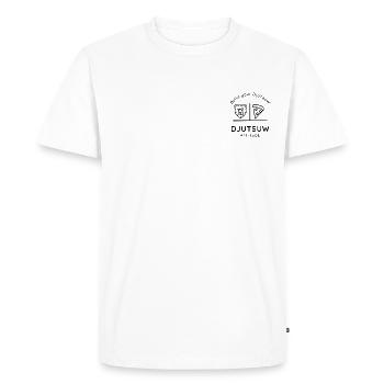 Build your Djutsuw - T-shirt Premium bio Homme - blanc - Devant - Nico (187cm)