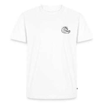 Band - Männer Premium Bio T-Shirt - Weiß - Vorne - Nico (187cm)