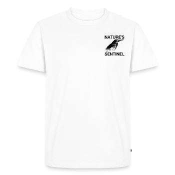 Gardiens de la nature - T-shirt Premium bio Homme - blanc - Devant - Nico (187cm)