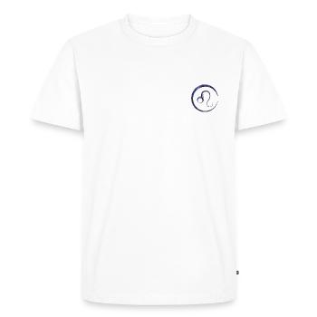Astro Lion - T-shirt Premium bio Homme - blanc - Devant - Nico (187cm)