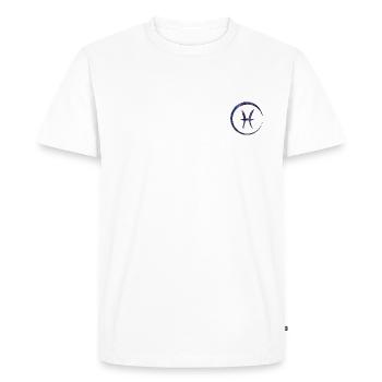 Astro Poisson - T-shirt Premium bio Homme - blanc - Devant - Nico (187cm)