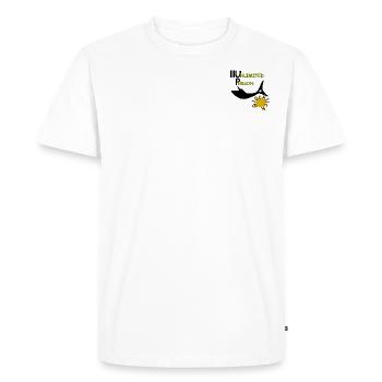 Content - T-shirt Premium bio Homme - blanc - Devant - Nico (187cm)