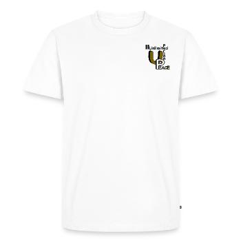 Paix - T-shirt Premium bio Homme - blanc - Devant - Nico (187cm)