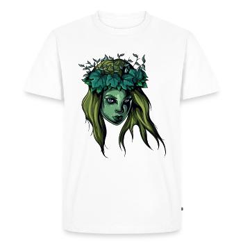 Greek Goddess Witch Hecate Mythology - Men's Premium Organic T-Shirt - white - Front - Nico (187cm)