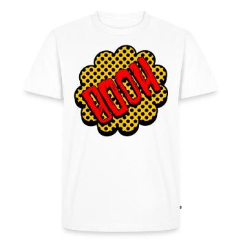 Dessin animé - T-shirt Premium bio Homme - blanc - Devant - Nico (187cm)