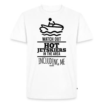 Jet ski jet ski - T-shirt Premium bio Homme - blanc - Devant - Nico (187cm)