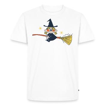Witch - Men's Premium Organic T-Shirt - white - Front - Nico (187cm)
