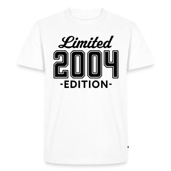 édition limitée 2004 - T-shirt Premium bio Homme - blanc - Devant - Nico (187cm)