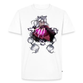 Dark Magic - Men's Premium Organic T-Shirt - white - Front - Nico (187cm)