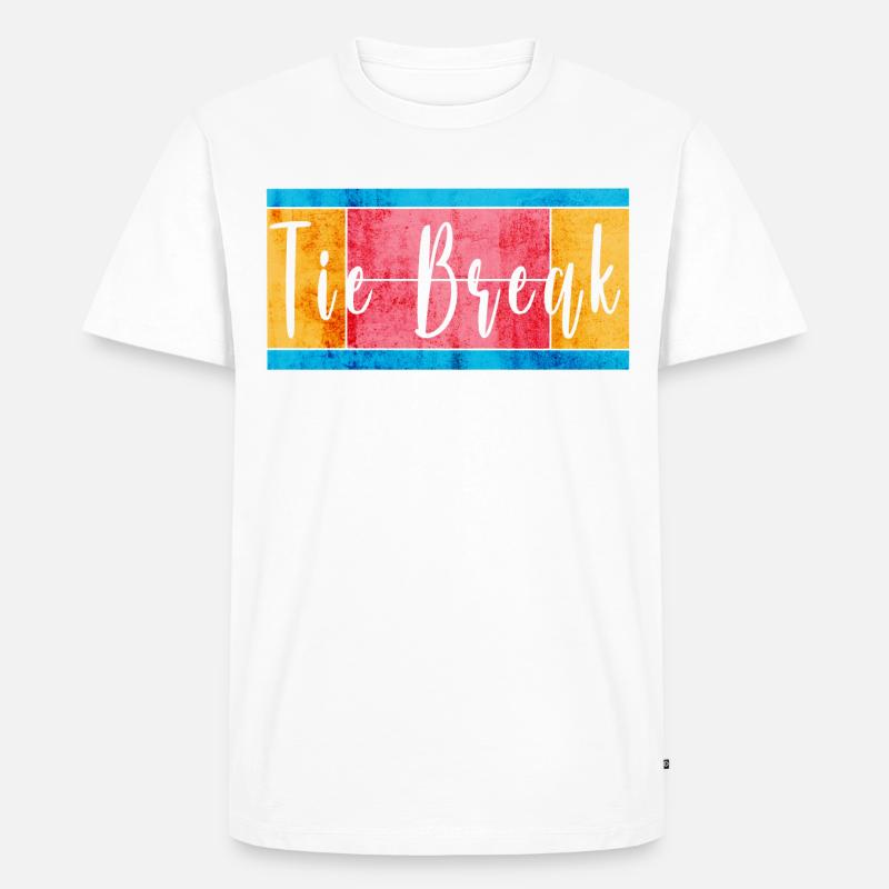 Tie break - Männer Premium Bio T-Shirt - undefined