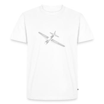 Avion RC Dire drôle modèle d’avion - T-shirt Premium bio Homme - blanc - Devant - Nico (187cm)