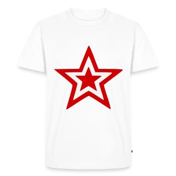 The Austrians - Men's Premium Organic T-Shirt - white - Front - Nico (187cm)