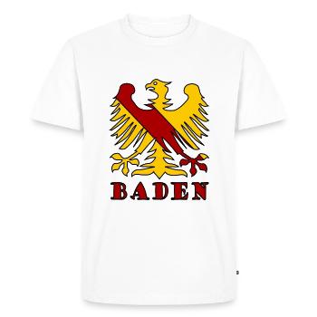 Les habitants de Baden au sud - T-shirt Premium bio Homme - blanc - Devant - Nico (187cm)