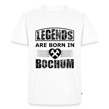 The heroes from Bochum - Men's Premium Organic T-Shirt - white - Front - Nico (187cm)