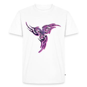 celtic symbol e 75 - Men's Premium Organic T-Shirt - white - Front - Nico (187cm)