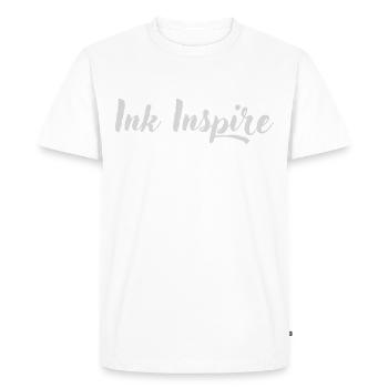 Ink Inspire - T-shirt Premium bio Homme - blanc - Devant - Nico (187cm)