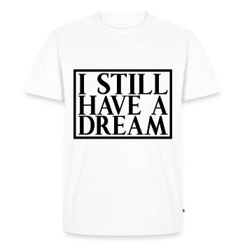 Anti racisme racisme tolérance droits de l'homme - T-shirt Premium bio Homme - blanc - Devant - Nico (187cm)