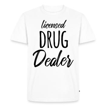 Pharmacist Pharmacist Pharmacist - Men's Premium Organic T-Shirt - white - Front - Nico (187cm)