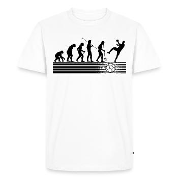 Jeux de handball Handball Handball Handball - T-shirt Premium bio Homme - blanc - Devant - Nico (187cm)