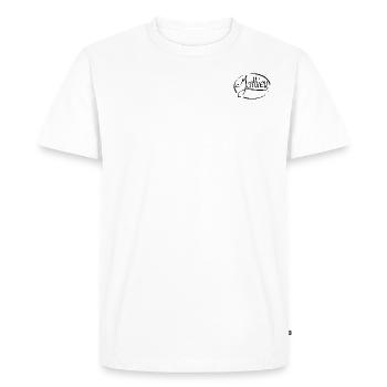 Mathieu - T-shirt Premium bio Homme - blanc - Devant - Nico (187cm)