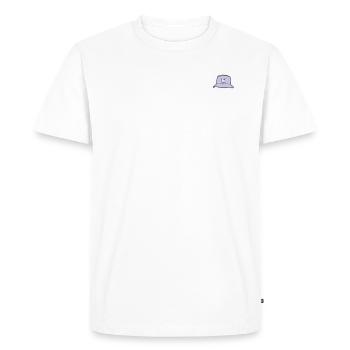 Bucket Hat - T-shirt Premium bio Homme - blanc - Devant - Nico (187cm)