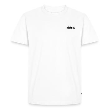 Môk ôk heh - Délicieux Zélande - T-shirt Premium bio Homme - blanc - Devant - Nico (187cm)