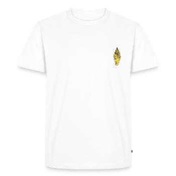 Cri de l'oeil - T-shirt Premium bio Homme - blanc - Devant - Nico (187cm)