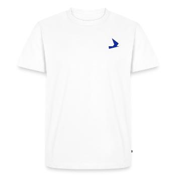 Schwertzugvogel - T-shirt Premium bio Homme - blanc - Devant - Nico (187cm)