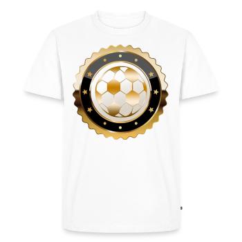 Football Sports - T-shirt Premium bio Homme - blanc - Devant - Nico (187cm)