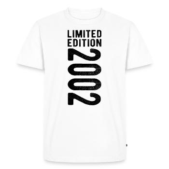 édition limitée 2002 - T-shirt Premium bio Homme - blanc - Devant - Nico (187cm)