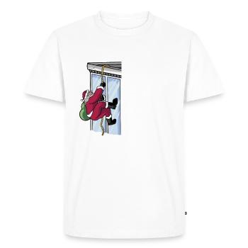 Grimper - T-shirt Premium bio Homme - blanc - Devant - Nico (187cm)