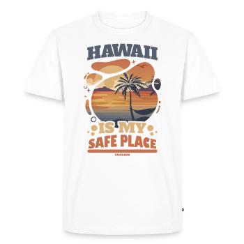 Hawaii Vacation Aloha Cadeau hawaïen d’été - T-shirt Premium bio Homme - blanc - Devant - Nico (187cm)