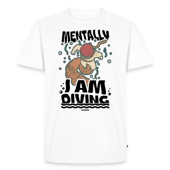 Instructeur de plongée Cadeau d’été pour les vacances - T-shirt Premium bio Homme - blanc - Devant - Nico (187cm)