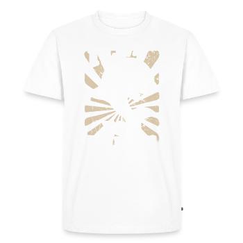 Dauphin - T-shirt Premium bio Homme - blanc - Devant - Nico (187cm)