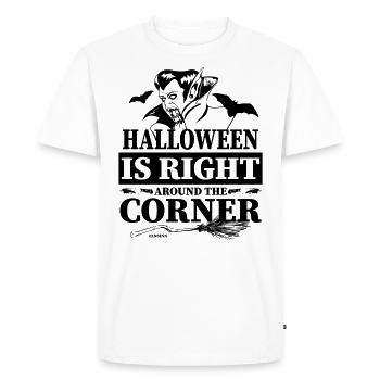 Vampire Halloween Gift - Men's Premium Organic T-Shirt - white - Front - Nico (187cm)