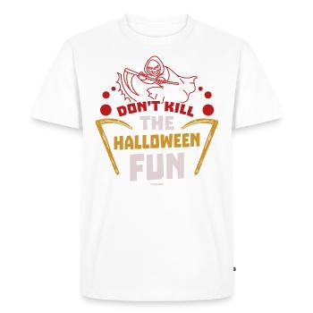 Costume d’Halloween Grim Reaper - T-shirt Premium bio Homme - blanc - Devant - Nico (187cm)