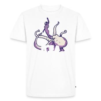 C’est une chose de plongée que vous ne comprendriez pas - T-shirt Premium bio Homme - blanc - Devant - Nico (187cm)