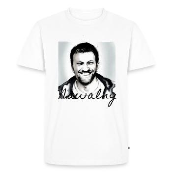 Alexei Navalny, Navalny,Drawing,Watercolor - Men's Premium Organic T-Shirt - white - Front - Nico (187cm)
