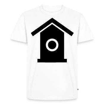 maison pour oiseaux - T-shirt Premium bio Homme - blanc - Devant - Nico (187cm)