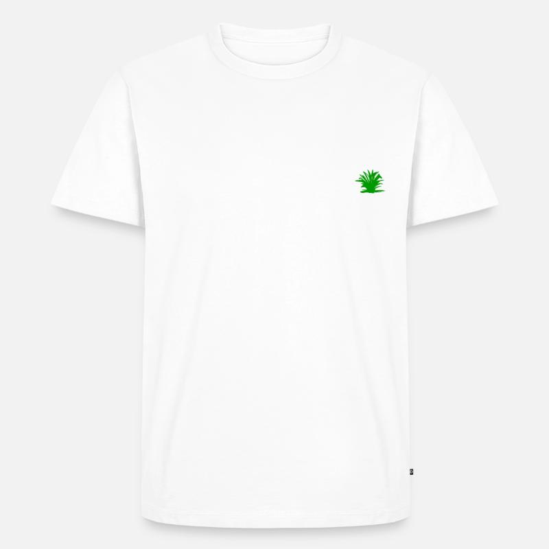 Evolution Gärtner Garten - Männer Premium Bio T-Shirt - Weiß