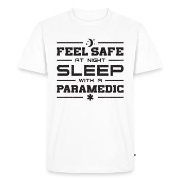 Paramedic paramedic ambulance gift - Men's Premium Organic T-Shirt - white - Front - Nico (187cm)