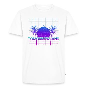 Tomorrowland - T-shirt Premium bio Homme - blanc - Devant - Nico (187cm)