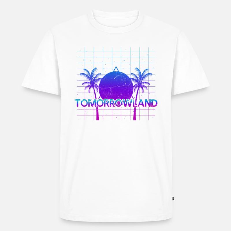 Tomorrowland - T-shirt Premium bio Homme - blanc