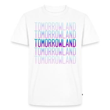 Tomorrowland - Männer Premium Bio T-Shirt - Weiß - Vorne - Nico (187cm)