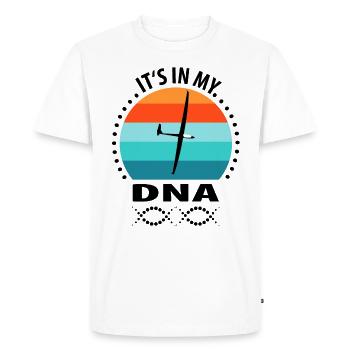 Planeur Vol planeur Planeur Volant - T-shirt Premium bio Homme - blanc - Devant - Nico (187cm)