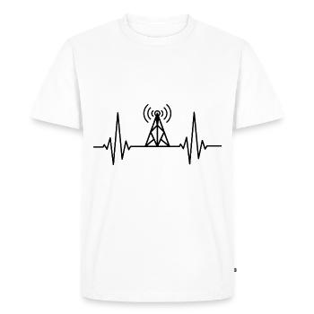 Amateur Funker Funk funk funk funk funkam cadeau - T-shirt Premium bio Homme - blanc - Devant - Nico (187cm)