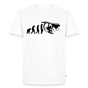 Surfer-Sport Surferboard-Planche de surf - T-shirt Premium bio Homme - blanc - Devant - Nico (187cm)