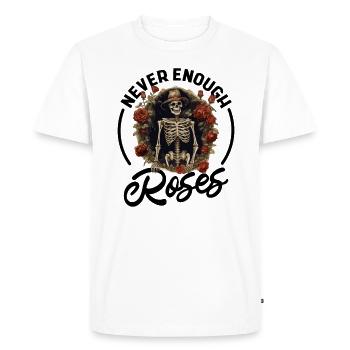 Jardinier, jardinier amateur, fleuriste - T-shirt Premium bio Homme - blanc - Devant - Nico (187cm)